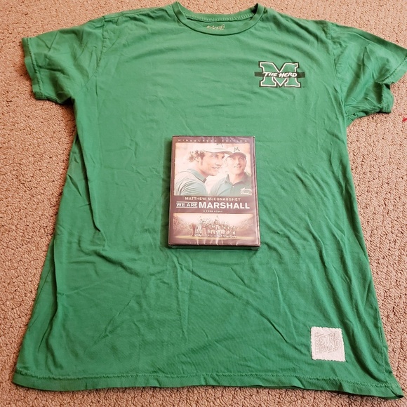 Marshall Thundering Herd Bundle: DVD & Shirt (M) - Picture 1 of 8